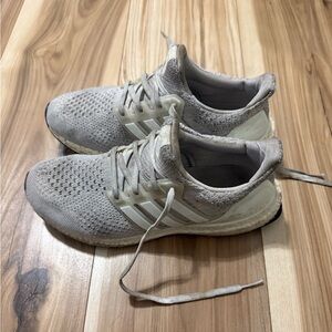 Adidas Cream Athletic Sneakers